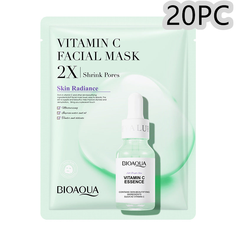 Collagen Face Mask Moisturizing Firming Face Sheet Mask Hyaluronic Acid Facial Masks Beauty Skin Care Gel Skin Care - Online Beauty Cart