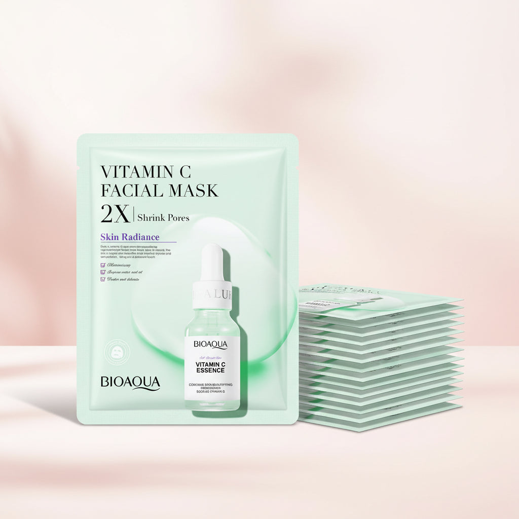 Collagen Face Mask Moisturizing Firming Face Sheet Mask Hyaluronic Acid Facial Masks Beauty Skin Care Gel Skin Care - Online Beauty Cart