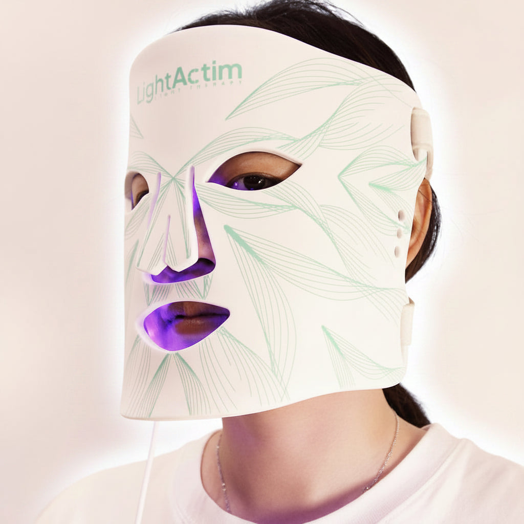 LED Light Actim Therapy Silicone Facial Mask