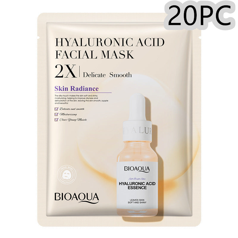 Collagen Face Mask Moisturizing Firming Face Sheet Mask Hyaluronic Acid Facial Masks Beauty Skin Care Gel Skin Care - Online Beauty Cart