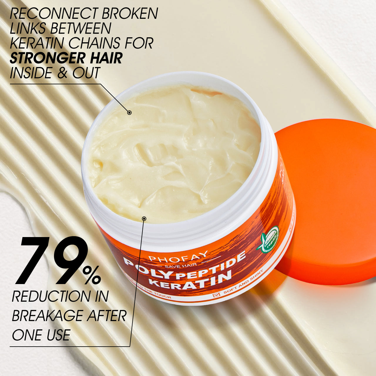 PHOFAY POLY KERATIN BURNT HAIR RESTORATION CREAM - Online Beauty Cart