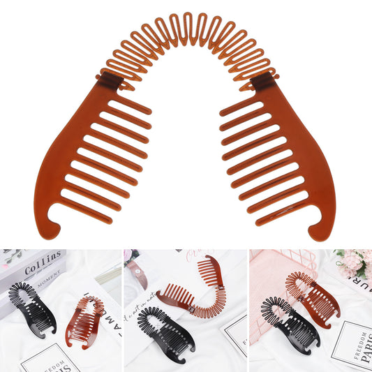Vintage Flower Banana Hair Claw Clip - Online Beauty Cart
