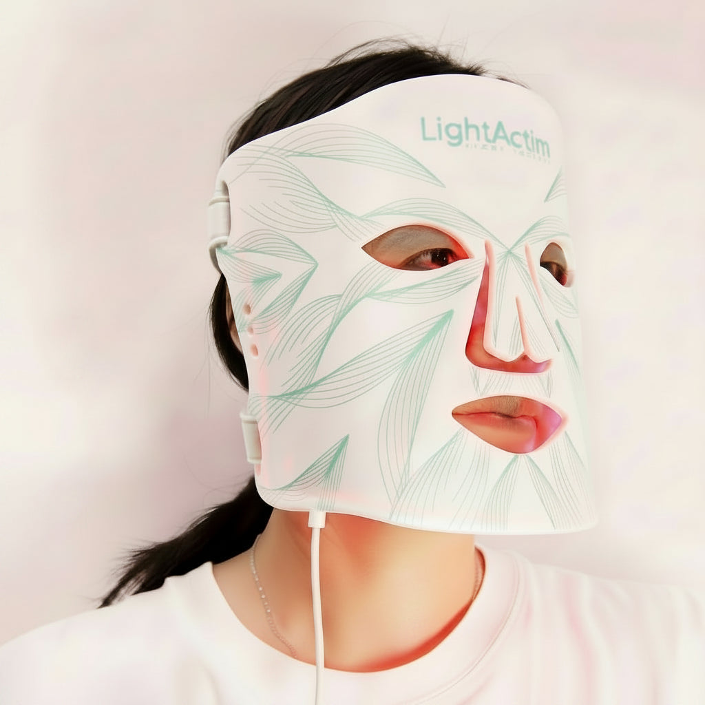 LED Light Therapy Silicone Facial Mask