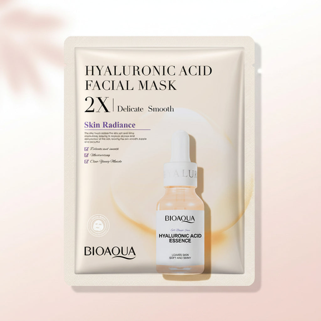 Collagen Face Mask Moisturizing Firming Face Sheet Mask Hyaluronic Acid Facial Masks Beauty Skin Care Gel Skin Care - Online Beauty Cart