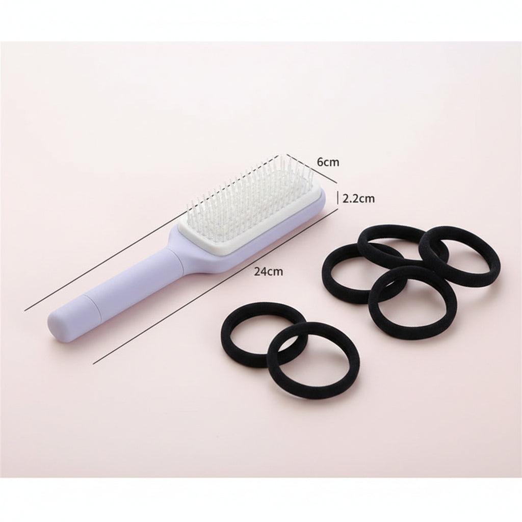 4 In 1 Self Cleaning Hair Brush