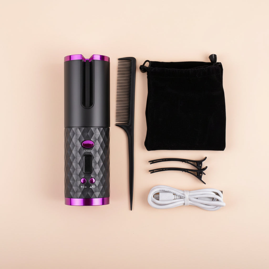 Rechargeable Automatic Hair Curler Women
