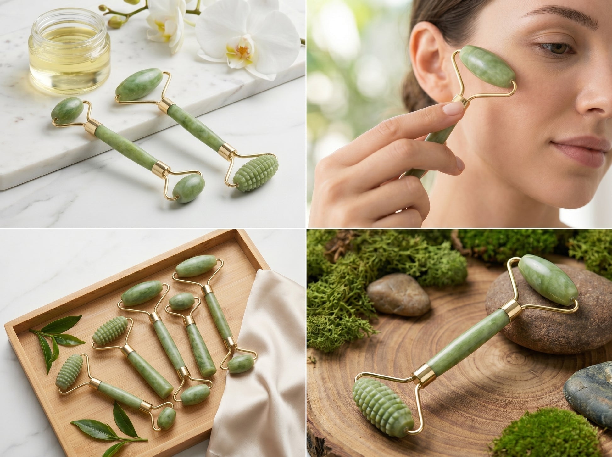 Jade Roller Massager - Online Beauty Cart