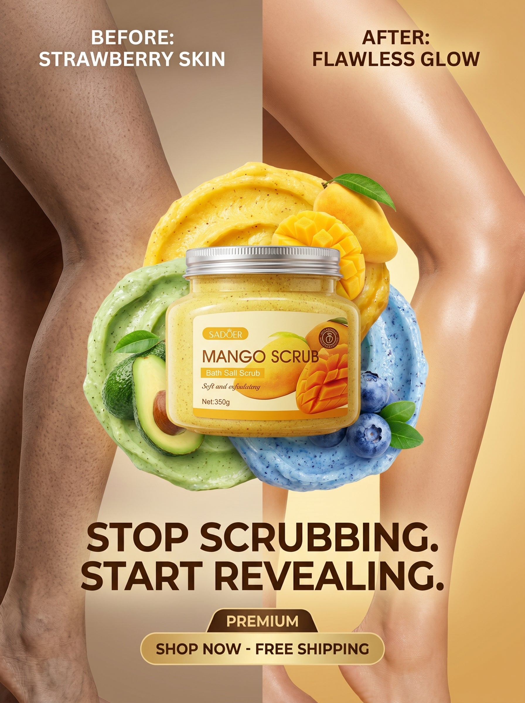 Citrus Exfoliating Body Scrub - Online Beauty Cart