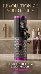 Rechargeable Automatic Hair Curler Women