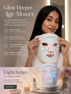 LED Light Actim Therapy Silicone Facial Mask