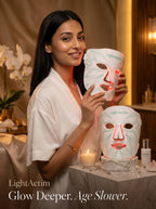 LED Light Actim Therapy Silicone Facial Mask
