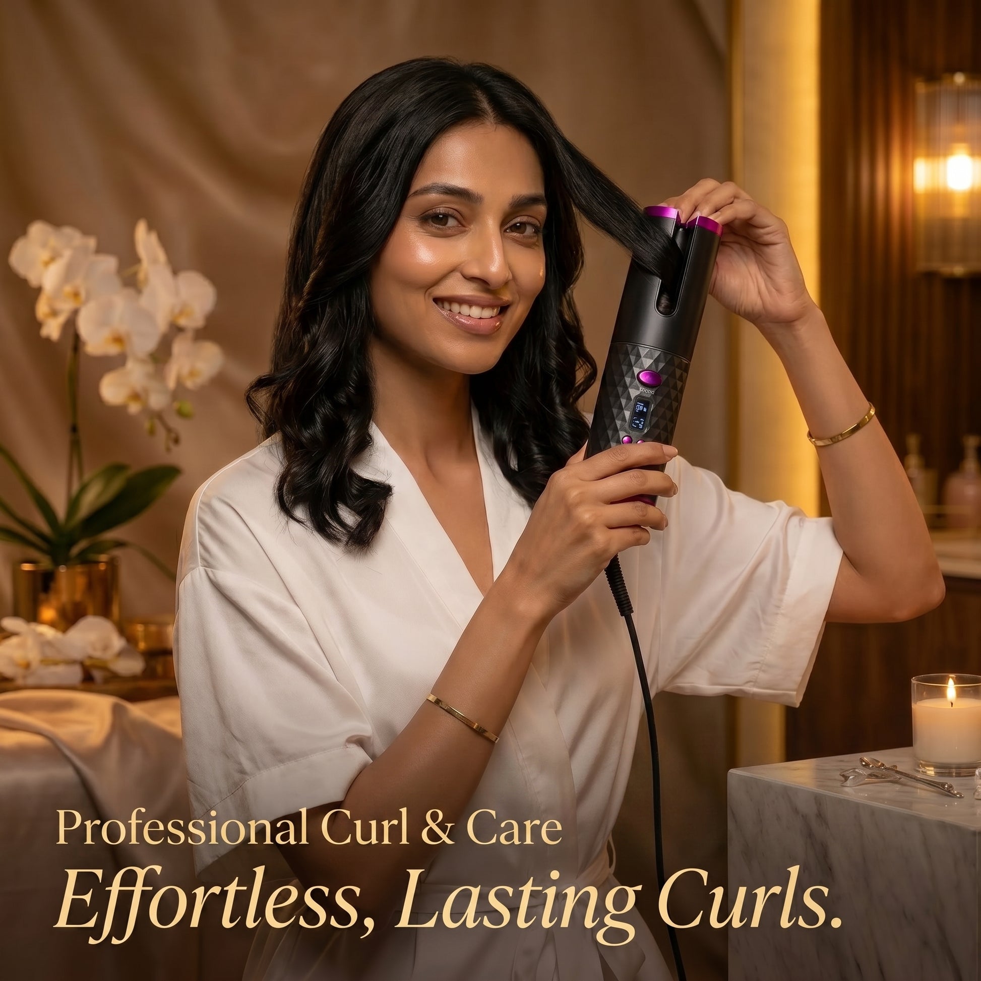 Rechargeable Automatic Hair Curler Women - Online Beauty Cart