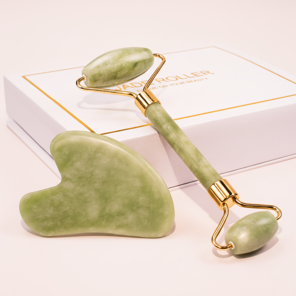 Jade Roller & Gua Sha Gift Box