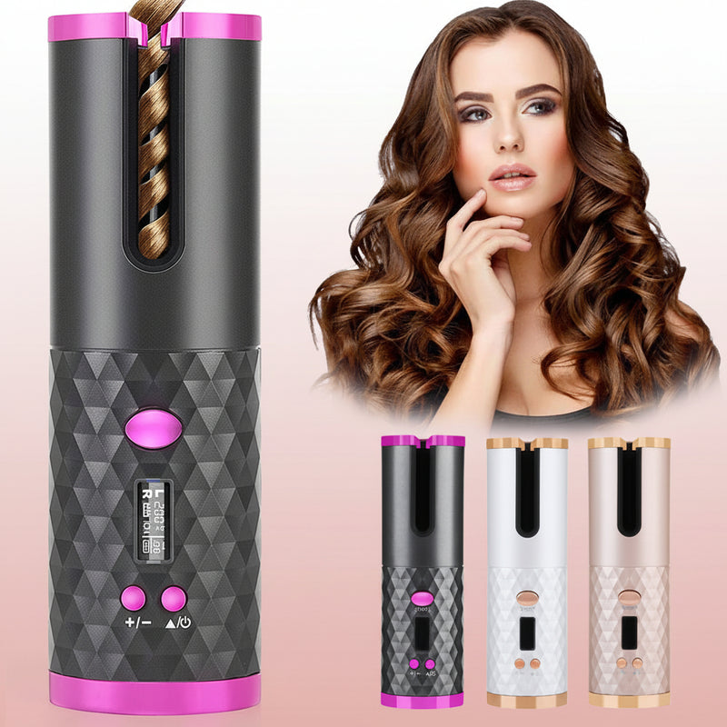 Rechargeable Automatic Hair Curler Women