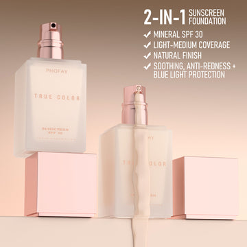 MATTE SUNSCREEN LIQUID FOUNDATION SPF 30 - Online Beauty Cart