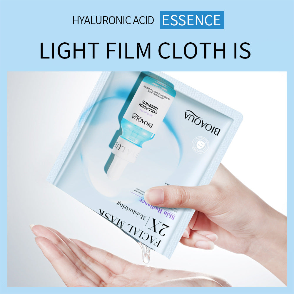 Collagen Face Mask Moisturizing Firming Face Sheet Mask Hyaluronic Acid Facial Masks Beauty Skin Care Gel Skin Care - Online Beauty Cart