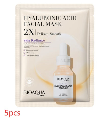 Collagen Face Mask Moisturizing Firming Face Sheet Mask Hyaluronic Acid Facial Masks Beauty Skin Care Gel Skin Care - Online Beauty Cart