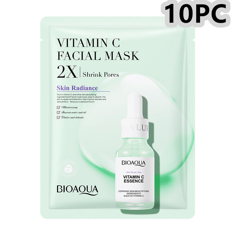 Collagen Face Mask Moisturizing Firming Face Sheet Mask Hyaluronic Acid Facial Masks Beauty Skin Care Gel Skin Care - Online Beauty Cart