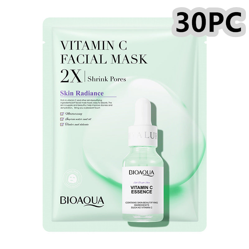 Collagen Face Mask Moisturizing Firming Face Sheet Mask Hyaluronic Acid Facial Masks Beauty Skin Care Gel Skin Care - Online Beauty Cart