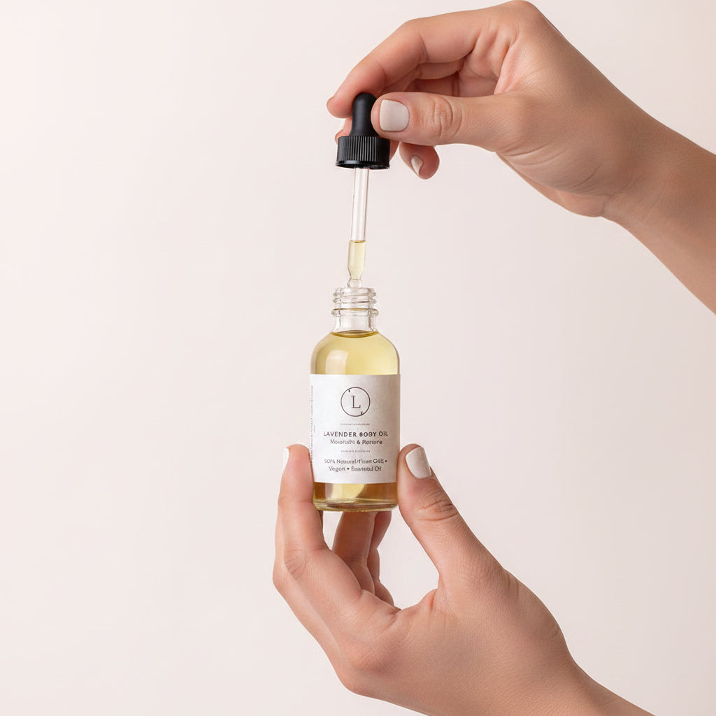 Lavender Body Oil, Natural Moisturizing Body Oil - Online Beauty Cart