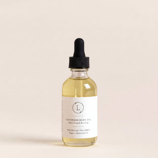 Lavender Body Oil, Natural Moisturizing Body Oil - Online Beauty Cart