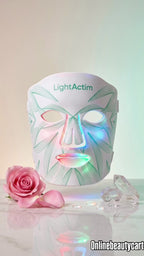 LED Light Actim Therapy Silicone Facial Mask