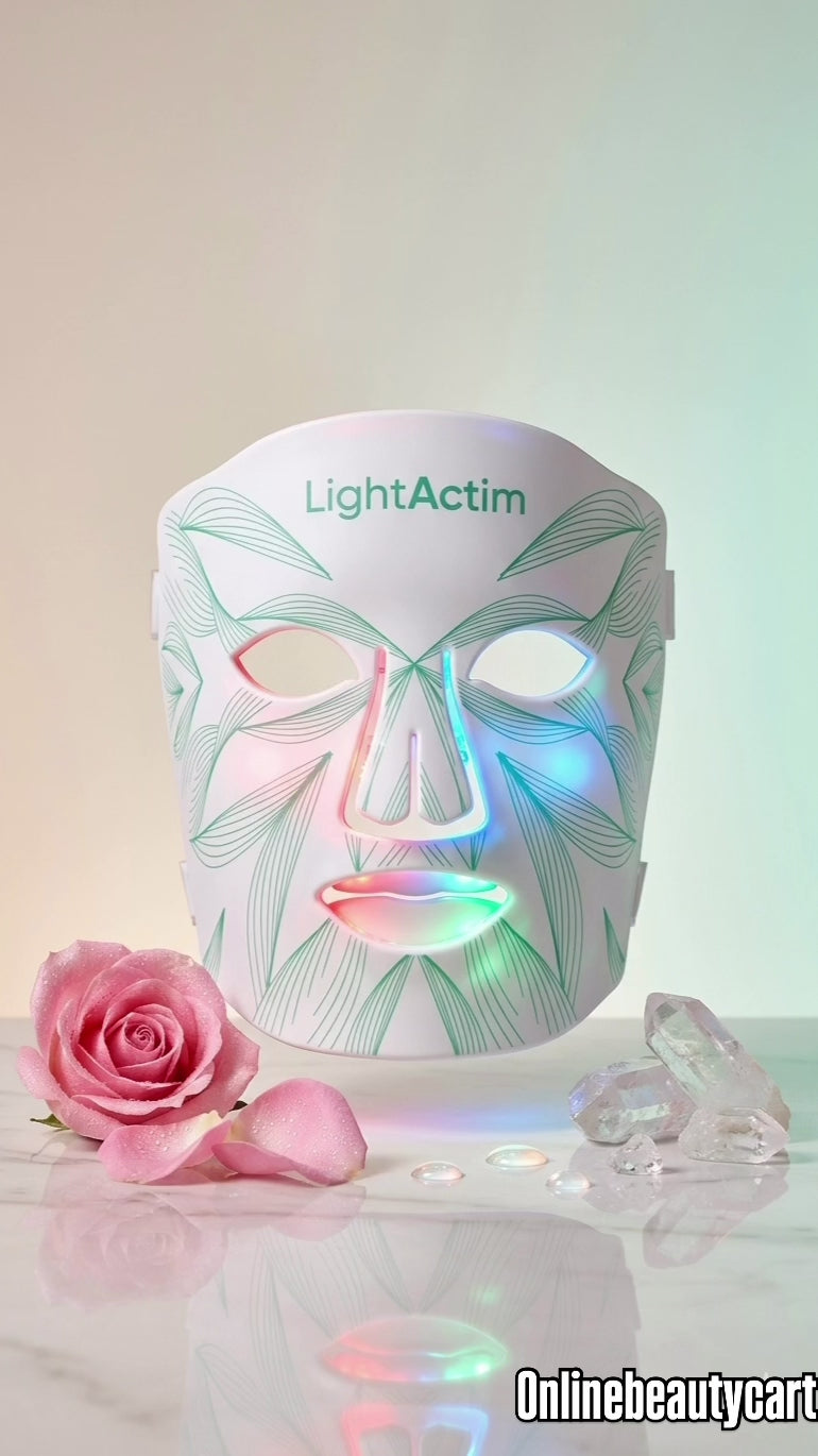 LED Light Actim Therapy Silicone Facial Mask