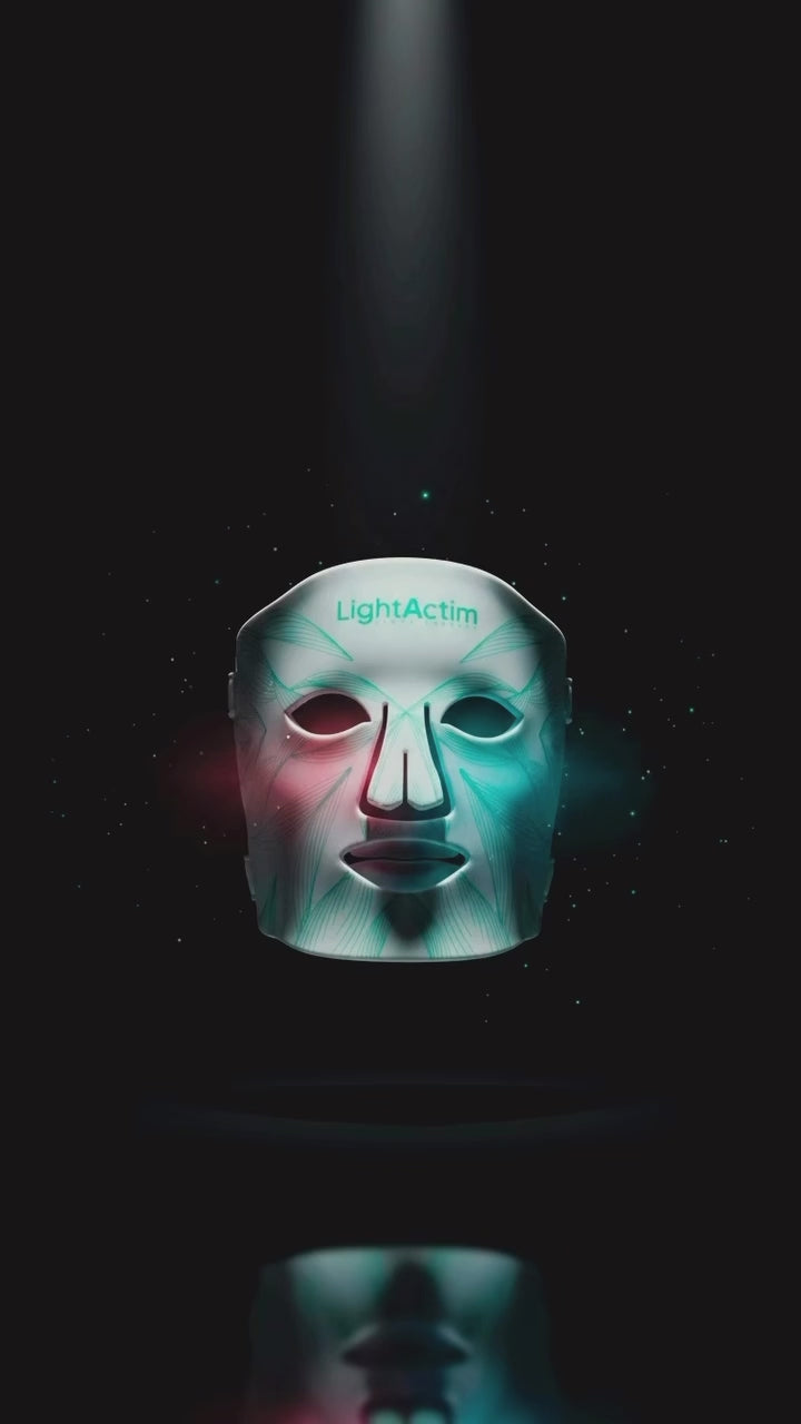 LED Light Actim Therapy Silicone Facial Mask