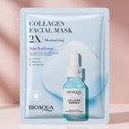 Collagen Face Mask Moisturizing Firming Face Sheet Mask Hyaluronic Acid Facial Masks Beauty Skin Care Gel Skin Care
